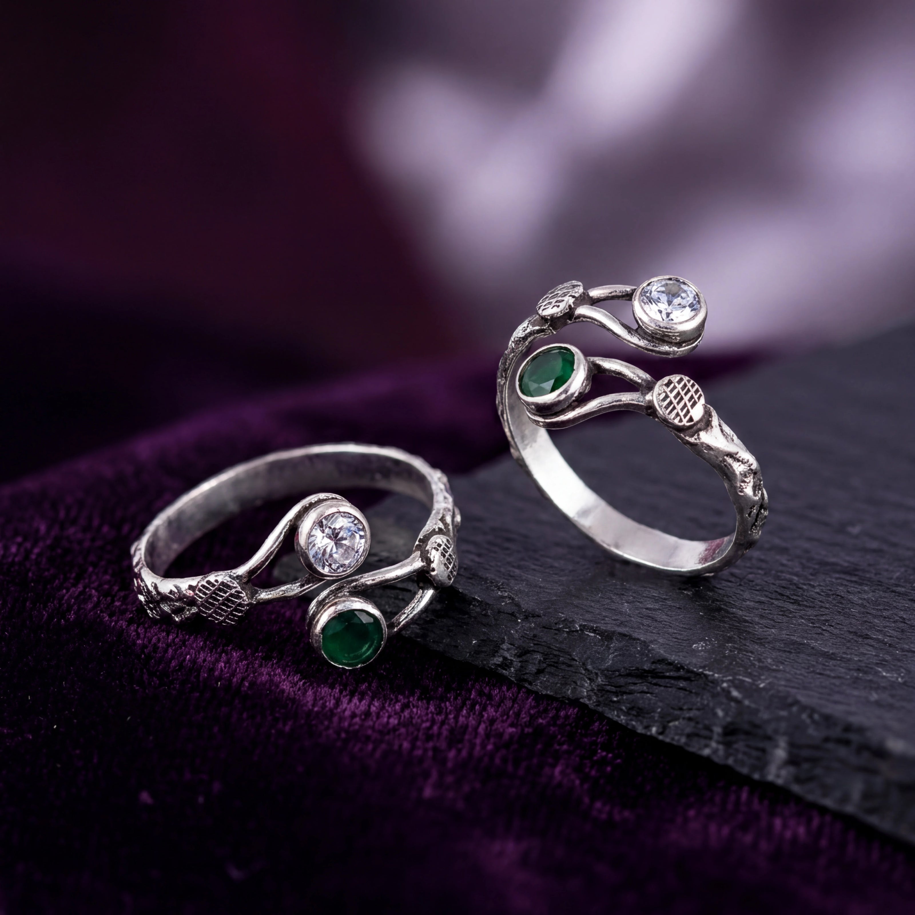 Antique Duo Toe Ring — 3