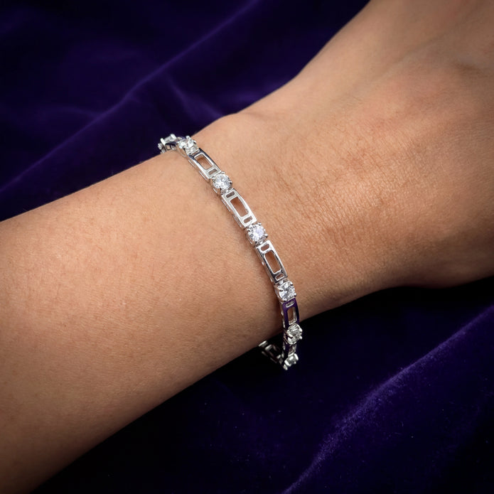 Sparkling Link Bracelet — 3