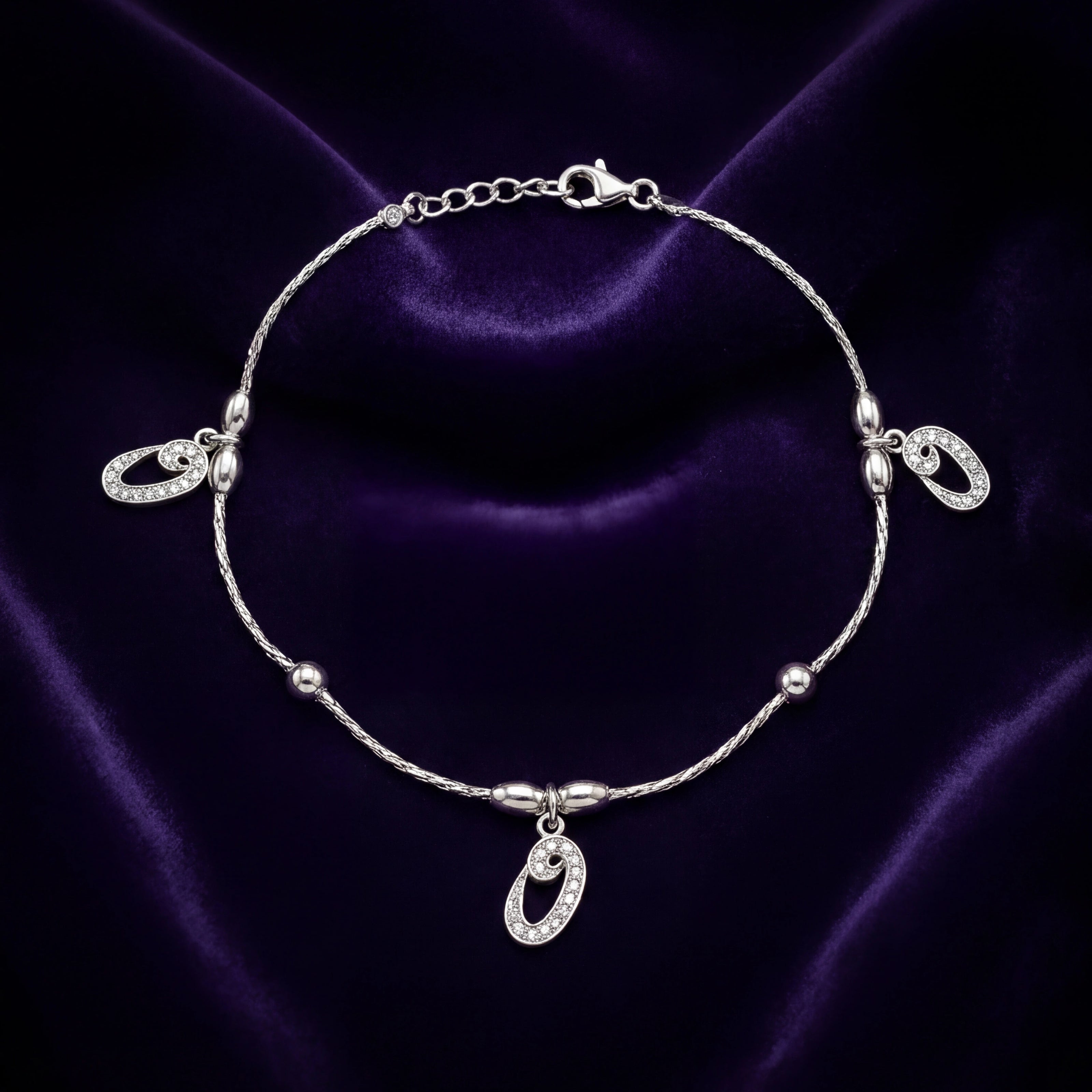 Shimmering Oval Anklet — 3