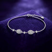 CZ Leaf Bracelet — 3