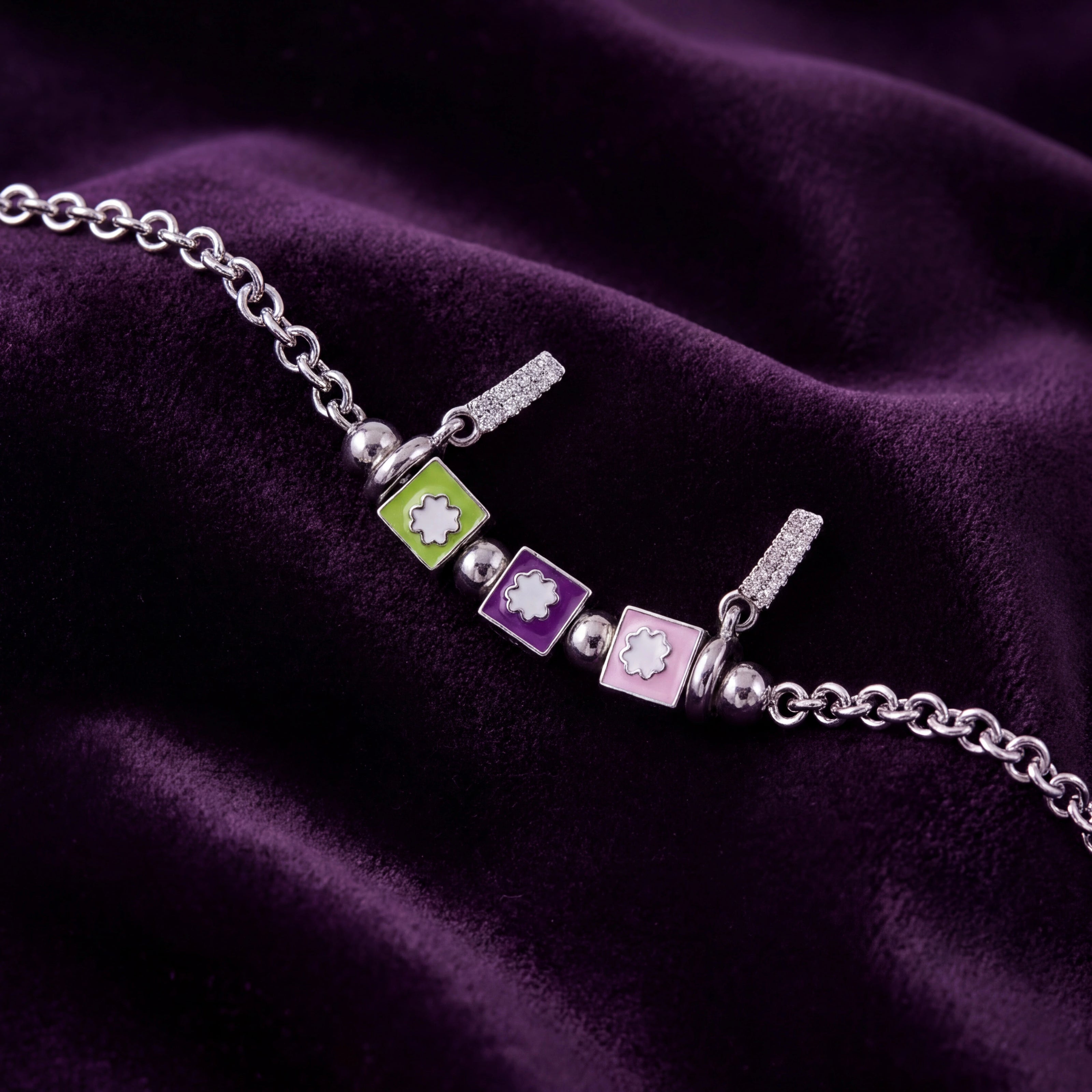 Enamel Charm Bracelet — 3