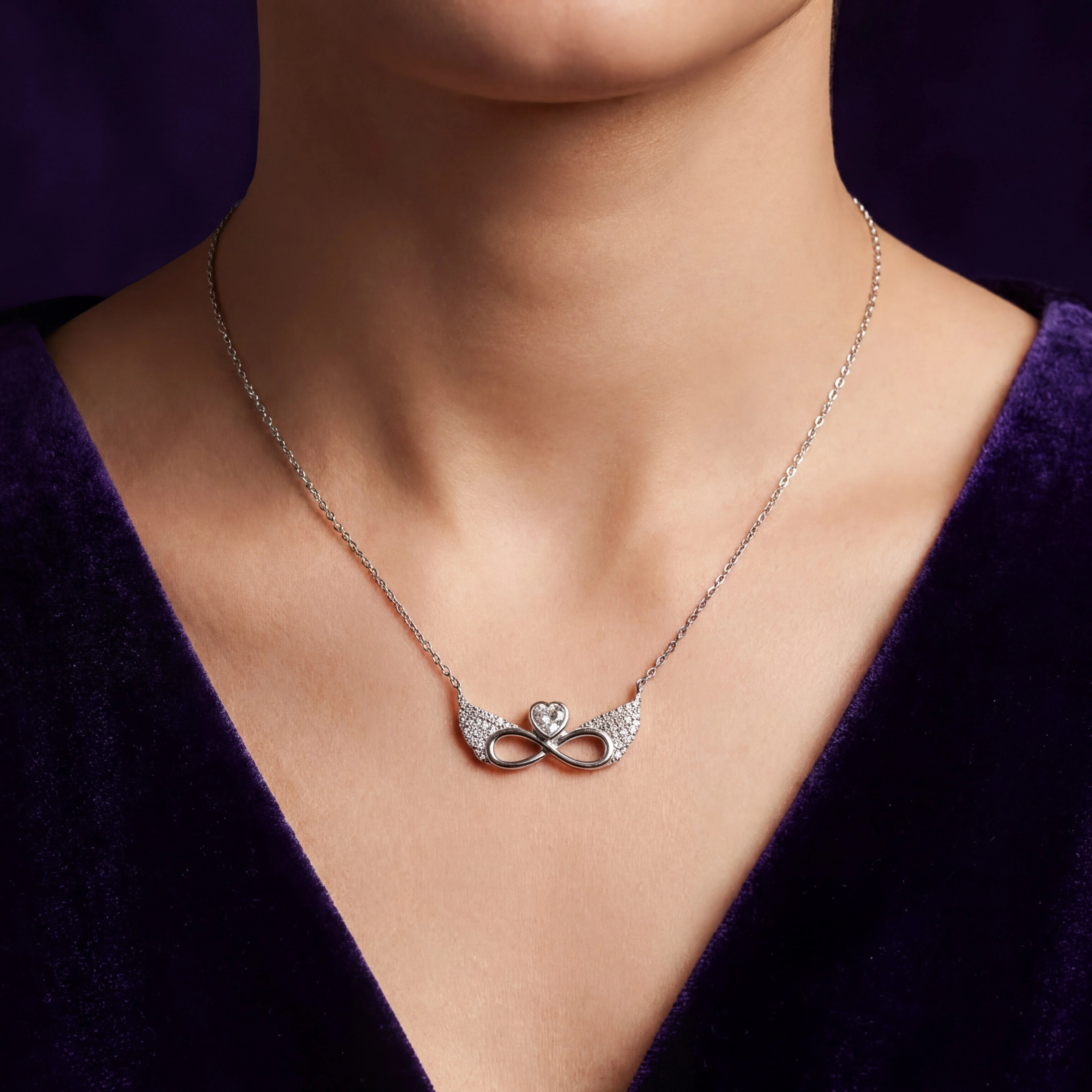 Infinity Wing Necklace — 3