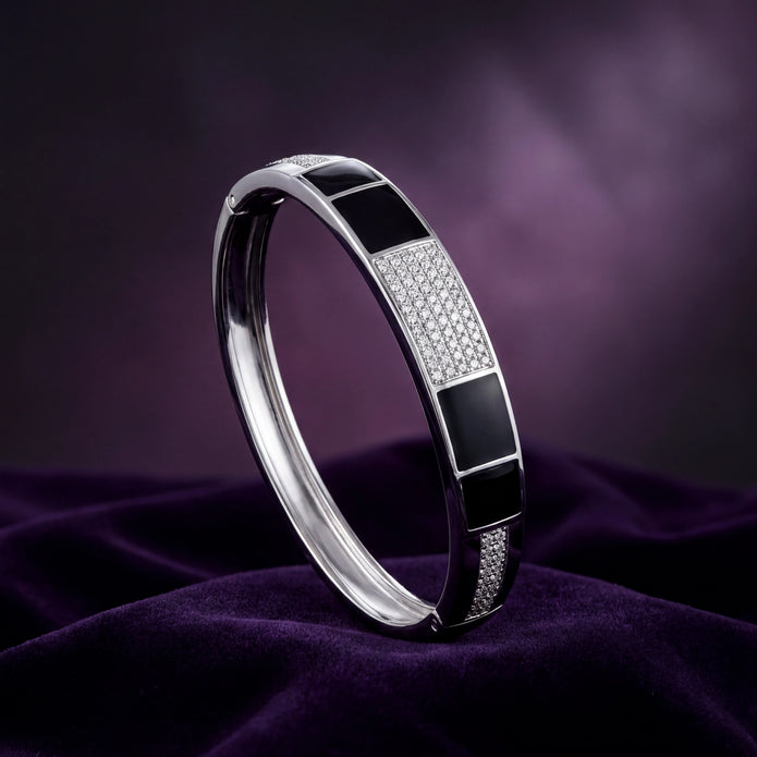 Geometric Onyx Bracelet — 3