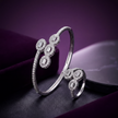 Triple Halo CZ Set — 3