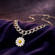 Daisy Curb Necklace — 3