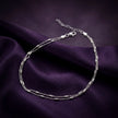 Layered Bead Anklet — 3
