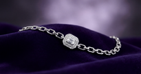 Emerald Halo Bracelet — 3