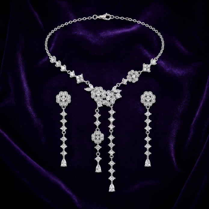 Floral Dangle Set — 3