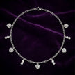 CZ Heart Charm Necklace — 3
