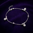 Pave Disc Anklet — 3