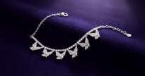 Butterfly CZ Bracelet — 3