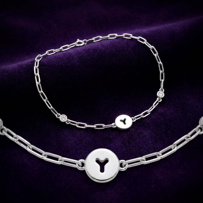 Minimal Sparkle Anklet — 3
