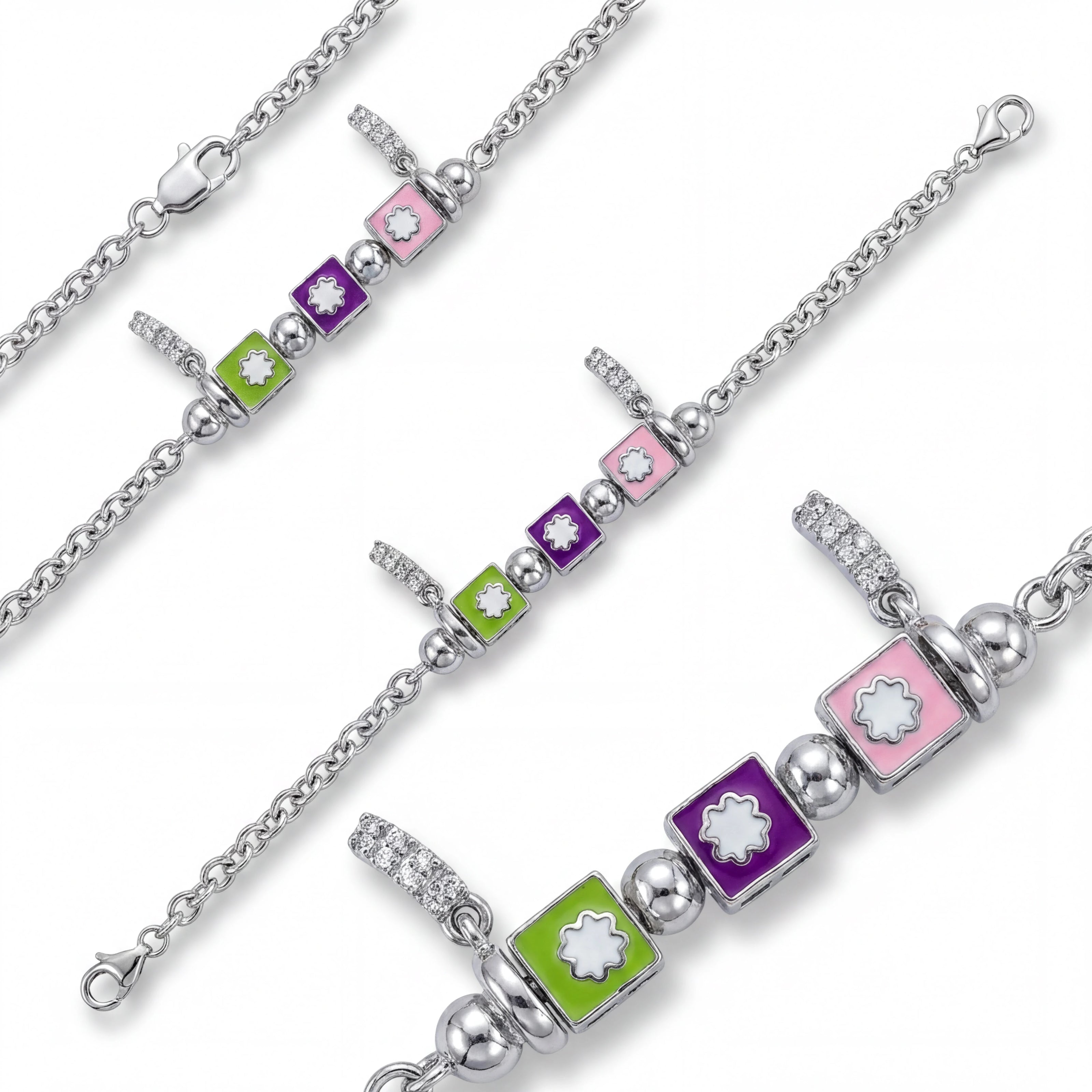 Enamel Charm Bracelet — 4
