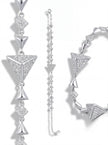 Pavé Pyramid Bracelet — 4