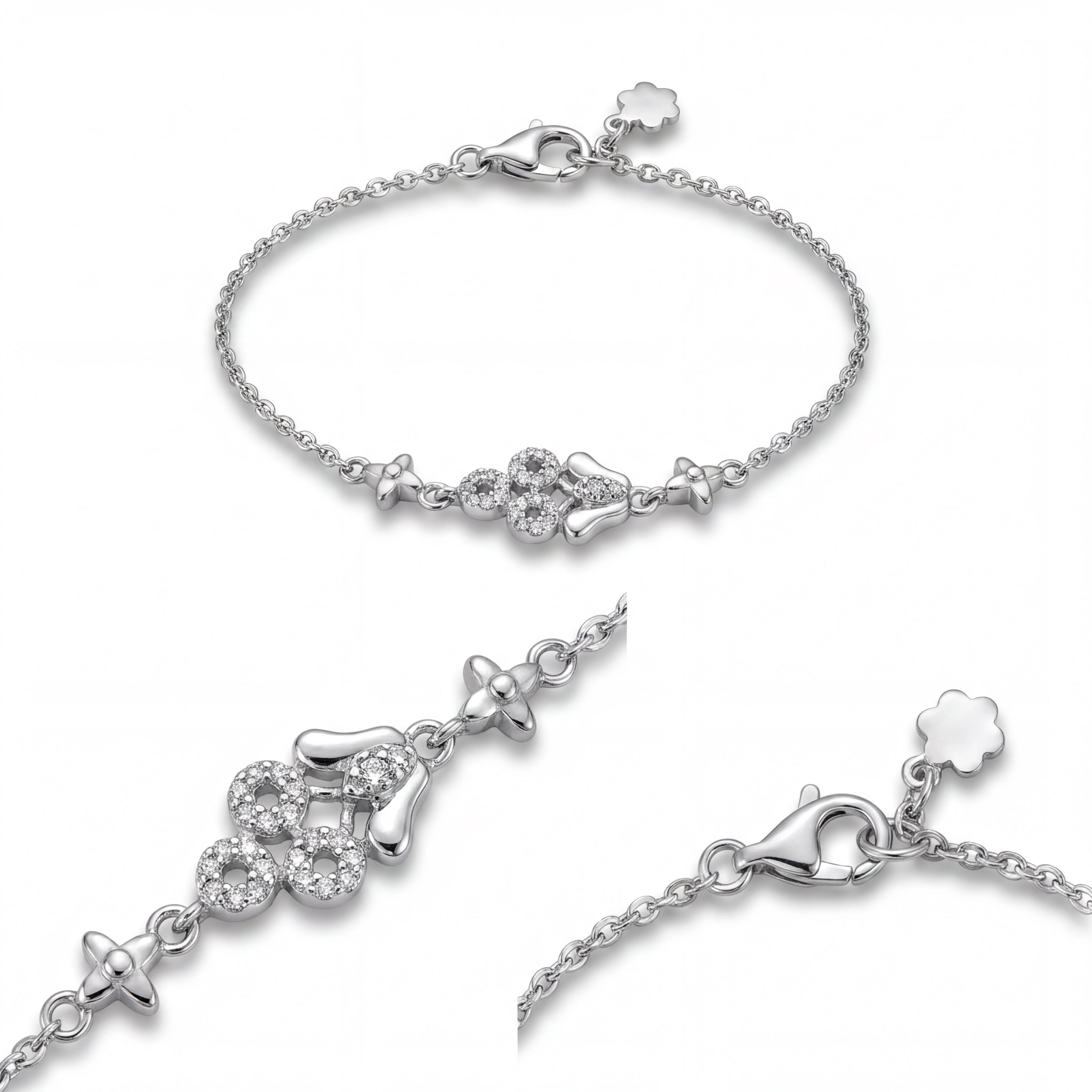 Floral Sparkle Bracelet — 4