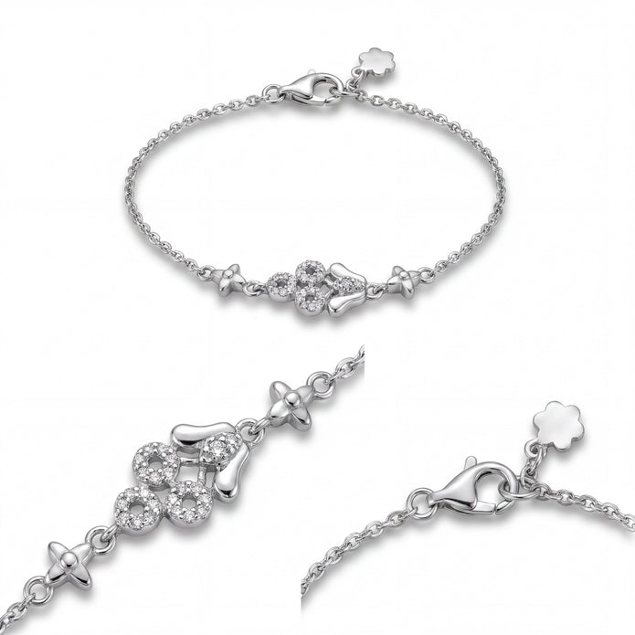 Floral Sparkle Bracelet — 4