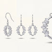 CZ Geo Drop Earrings — 4