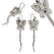 Filigree Butterfly Drops — 4