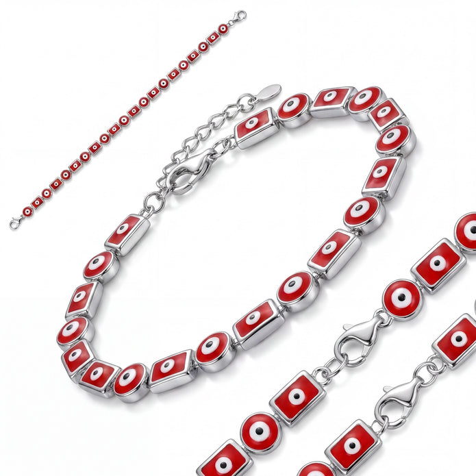 Red Evil Eye Bracelet — 4