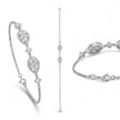 CZ Leaf Bracelet — 4