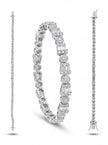 Mixed Cut CZ Bracelet — 4