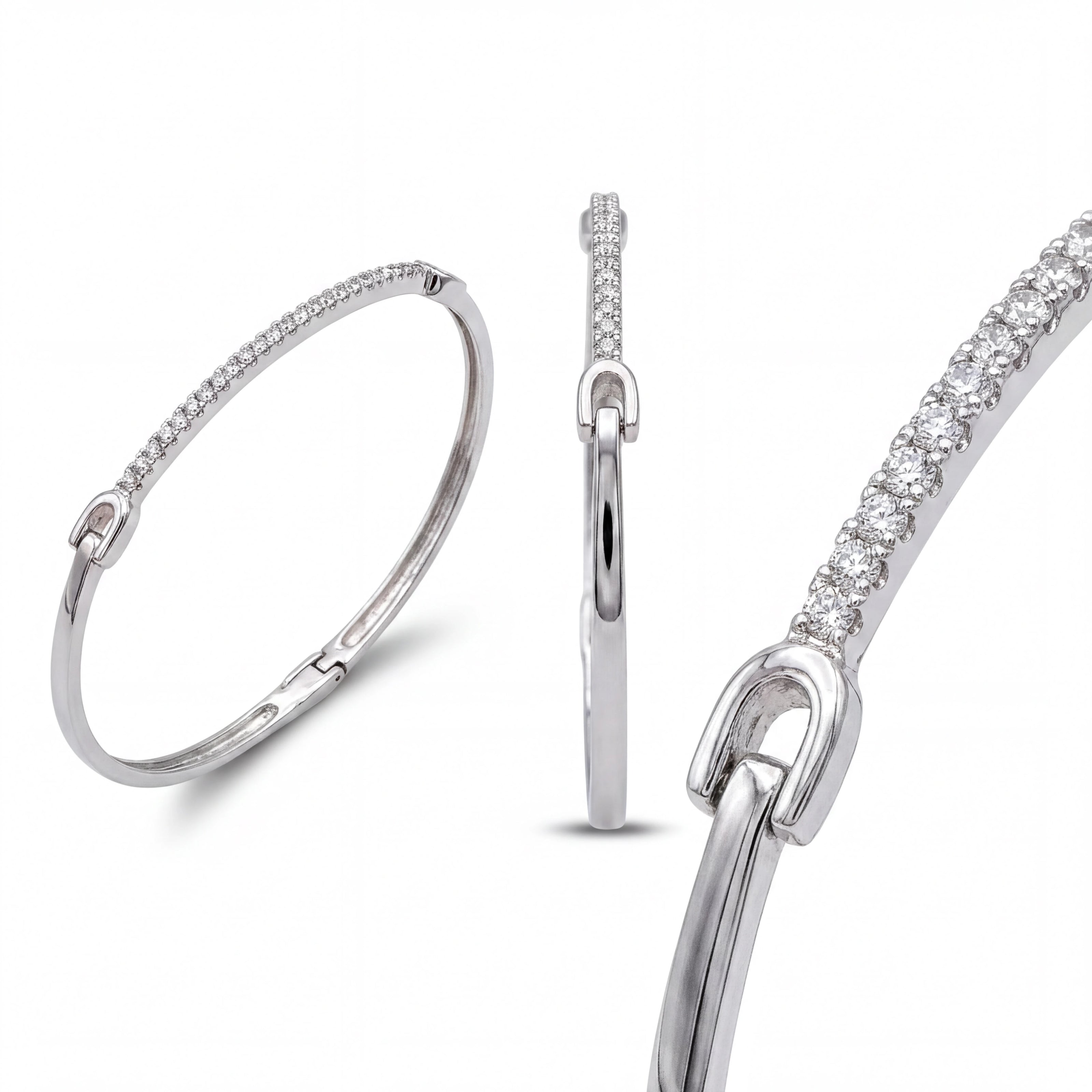 Tennis Line Bangle — 4