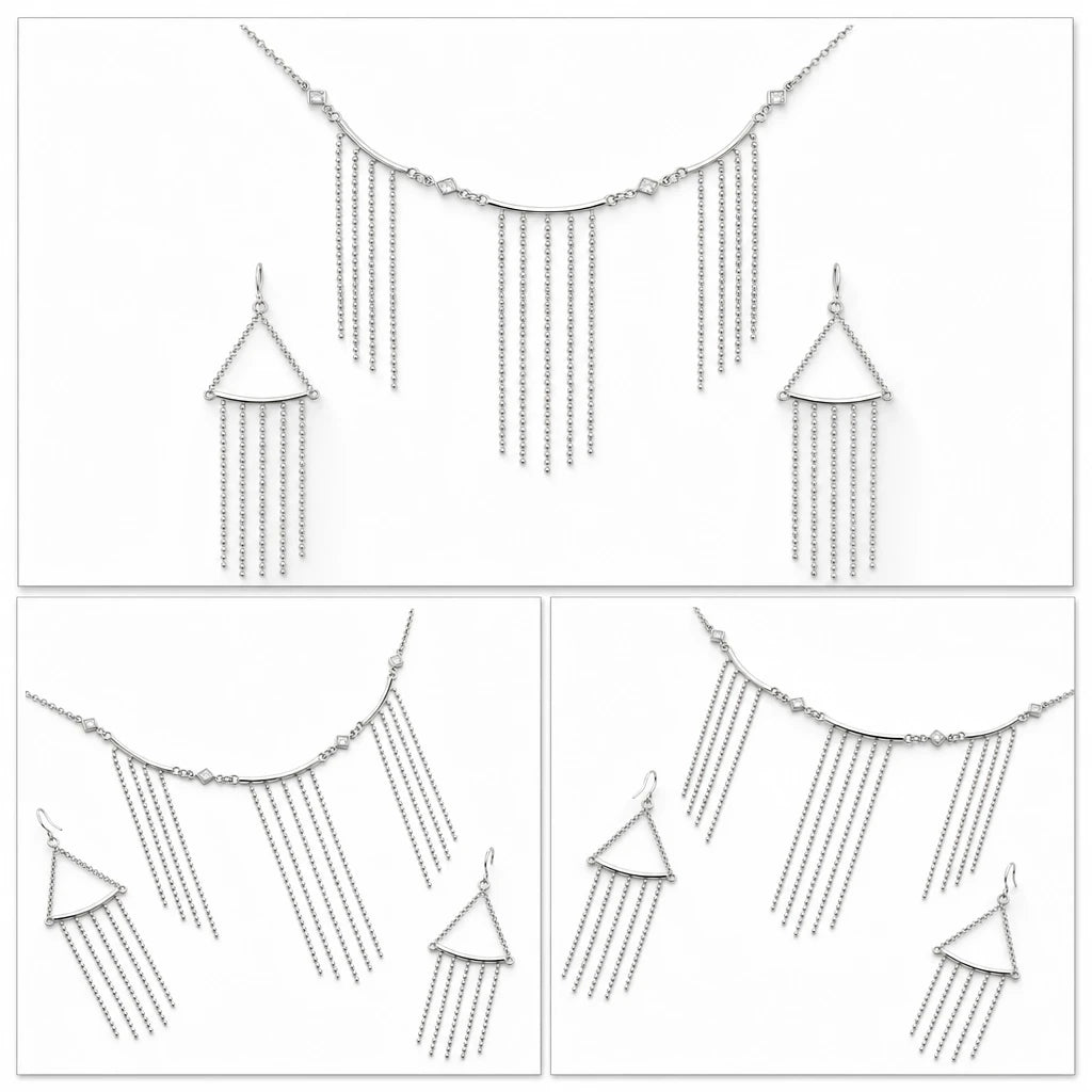 Shimmer Fringe Set