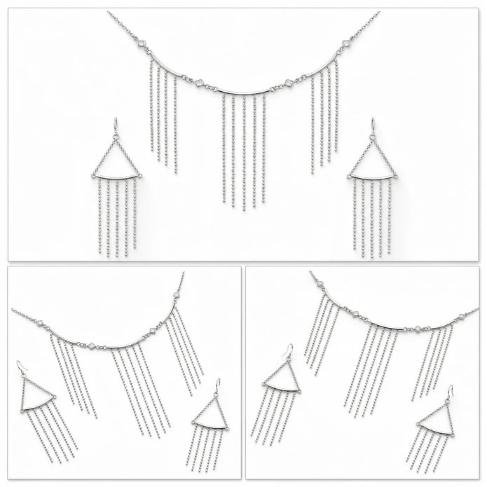Shimmer Fringe Set