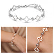 Clover CZ Bracelet — 4