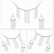 Shimmer Fringe Set