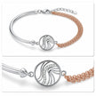 Wave Dual-Tone Bracelet