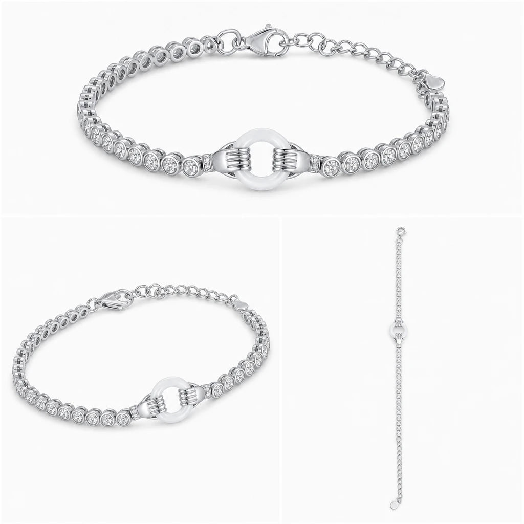 Ceramic Halo Bracelet