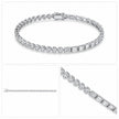 Heart Baguette Bracelet