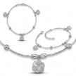 Floral Charm Anklet — 4