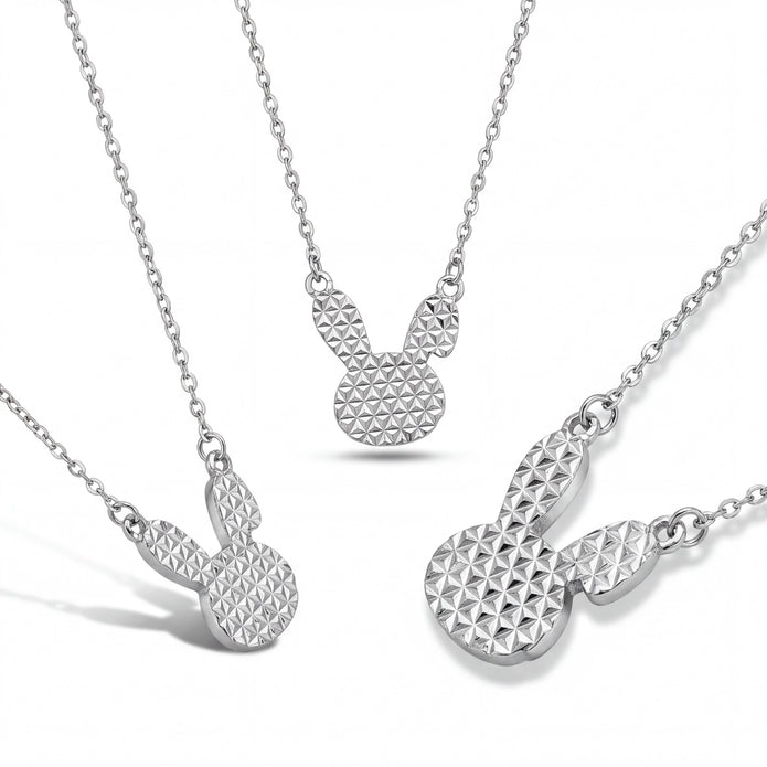 Geometric Bunny Necklace — 4