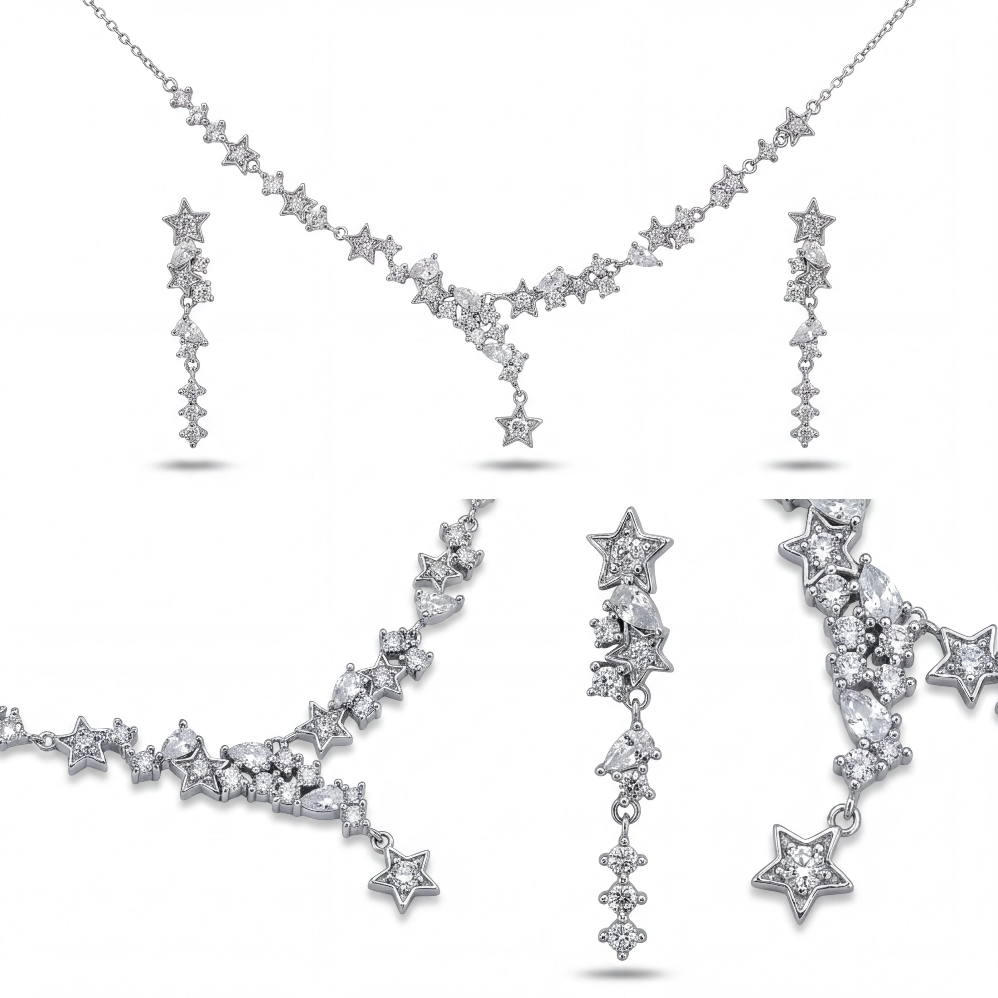 Starlit CZ Set — 4