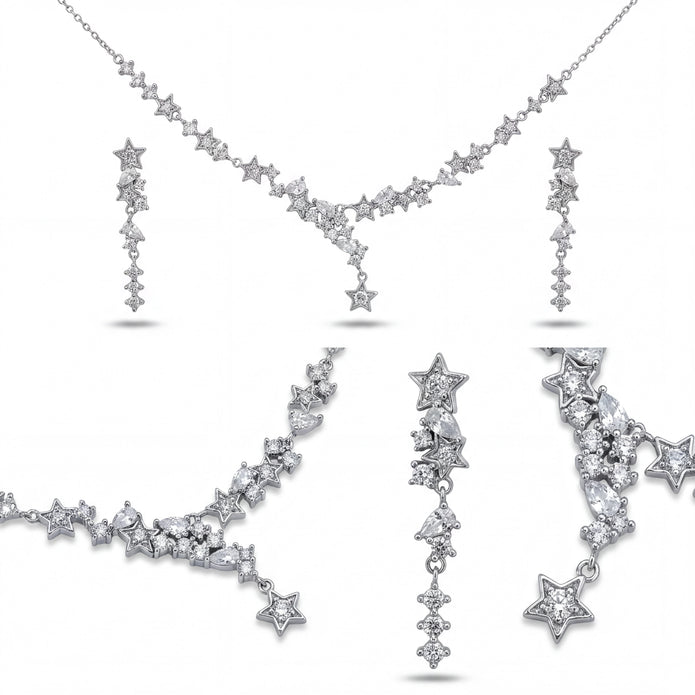 Starlit CZ Set — 4