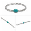 Turquoise Curb Bracelet