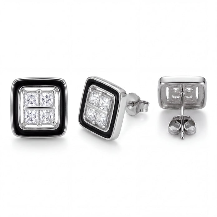 Square Grid Studs — 4