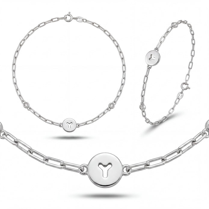 Minimal Sparkle Anklet — 4