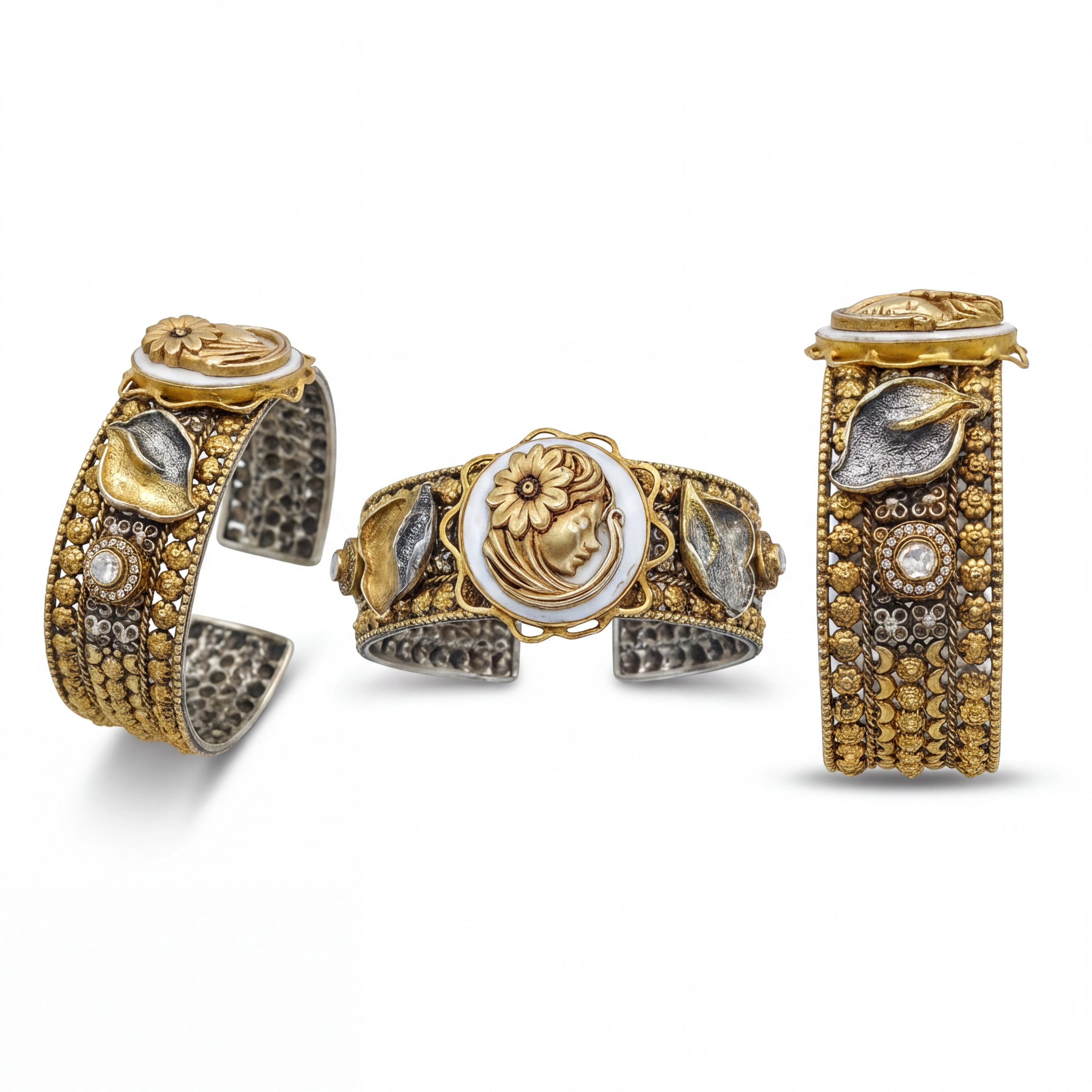 Vintage Cameo Cuff — 4