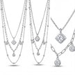 Sparkle Layered Necklace — 4