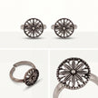 Vintage Compass Toe Rings — 4