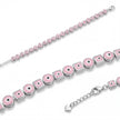 Pink Enamel Bracelet — 4