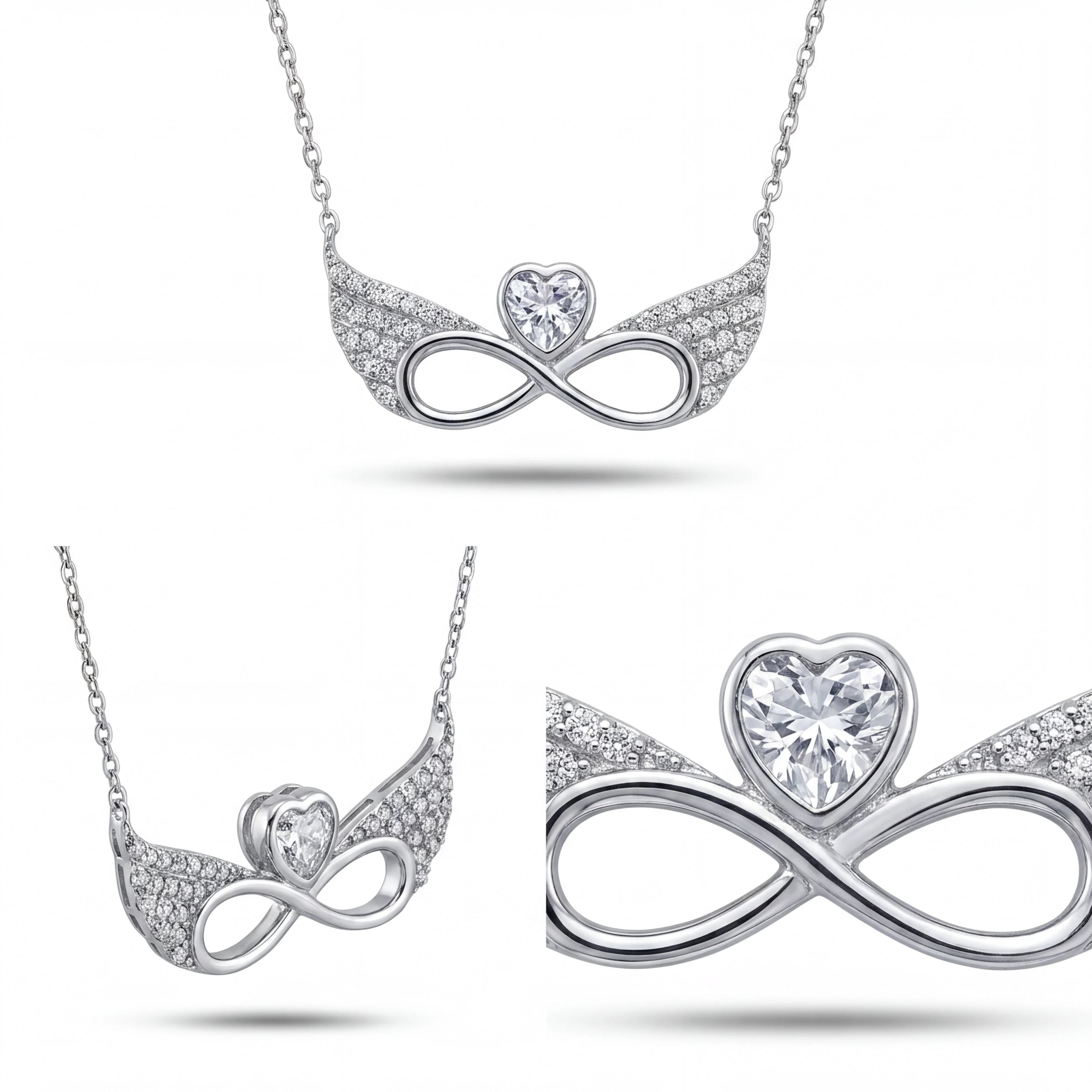 Infinity Wing Necklace — 4