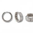 Textured Hoop Earrings — 4
