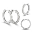 CZ Huggie Hoops