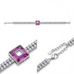 Pink Aura Tennis Bracelet — 4