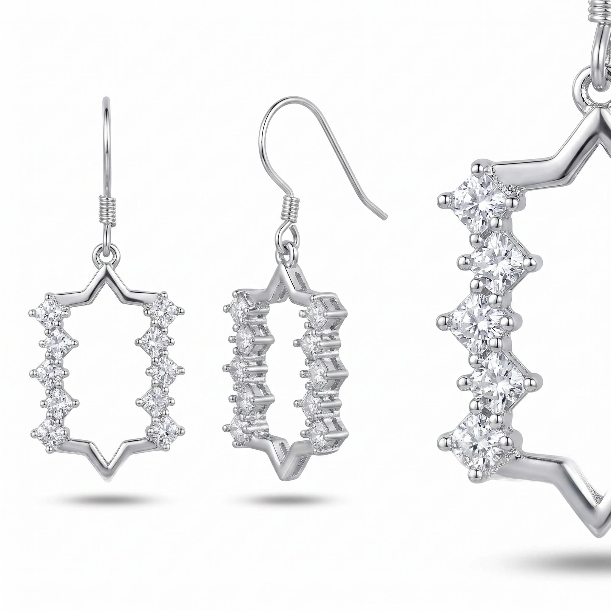 CZ Geometric Drops — 4