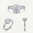 Halo Solitaire Ring — 4
